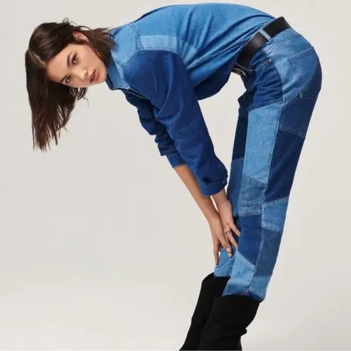 Ba&sh Diva Lady Patchwork Jeans Size 2 (Medium)