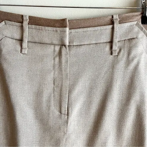 Etcetera Pencil Skirt With Pocket in Tan & Brown, Viscose Blend, Size 4 - Image 2