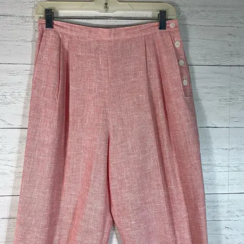 Vintage Weathervane slacks high waisted womens size 12 Pink