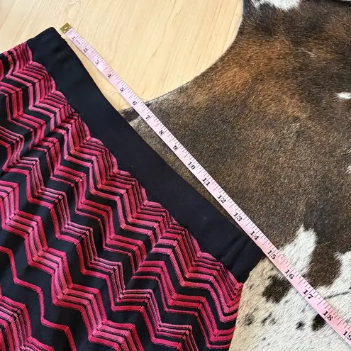 Misook Chevron Midi Pencil Skirt Size Large