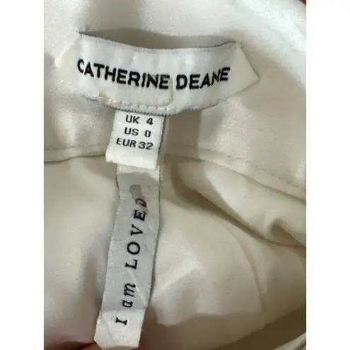 Catherine Deane AURELIA TROUSERS | BRIDAL SPECIAL OCCASIONS White Size 0