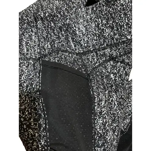 Lululemon Fit Physique Tight Luon Suited Jacquard Black White / Black 6