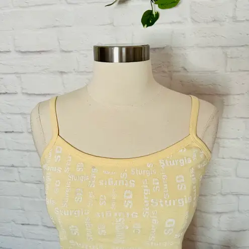4U Vintage Yellow Sturgis Tank