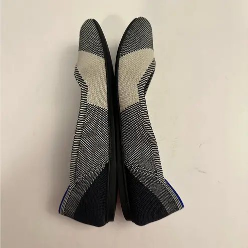 Rothy's The Flat Captoe Dove Grey Size 8.0