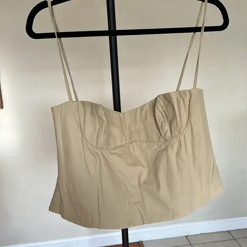 House Of CB HOUSE OF‎ CB 'Audette' Camel Structured Corset NWOT size XL