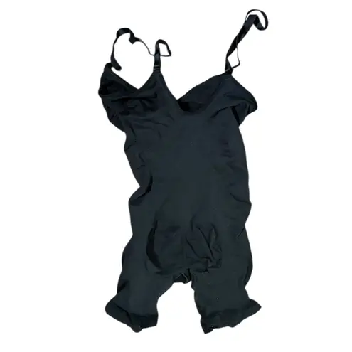 SKIMS Sculpting Bodysuit Black Shapewear Full Body Shaper Thong Size XL