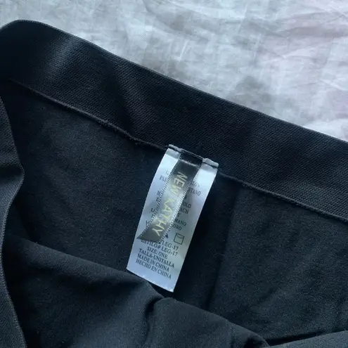long spandex shorts Black Size undefined