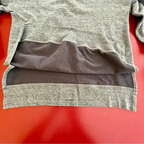 Athleta  Sweatshirt Womens Small Gray Heather Thumb Holes Athletic yoga sporty - Image 11