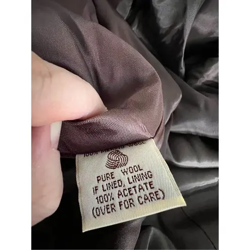 Susan Bristol  green wool blazer mature professional 10