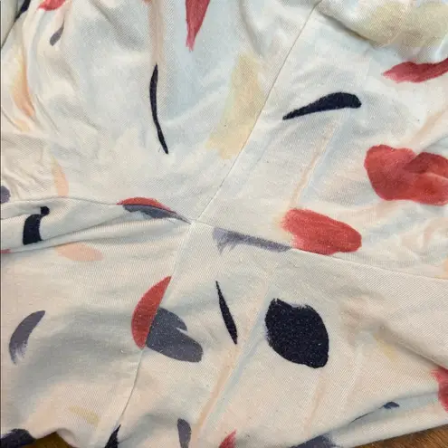 Soma Cool Nights Pajama Set Navy Scoop Neck Top Abstract Print Pants Size Large