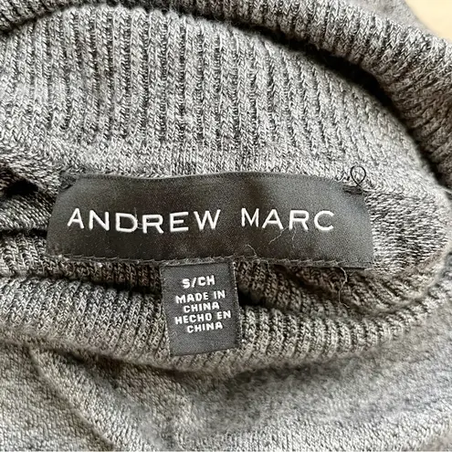 Andrew Marc Turtleneck Sweater in Heather Gray, Size Small - Image 4