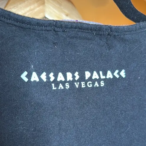 Elton John The Red Piano Tour at Caesars Palace Las Vegas Black Tee Size Medium