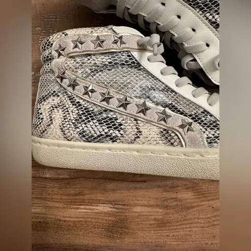 Vintage Havana Hi Top Sneakers Cliff Snake/Grey 6.5