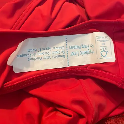 ANDIE Swim The Malibu One Piece Swimsuit Cherry Red size M NWT