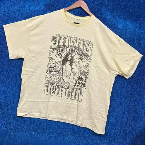 Janis Joplin “Peace Festival” 1970 Rock Graphic T-Shirt Size XL
