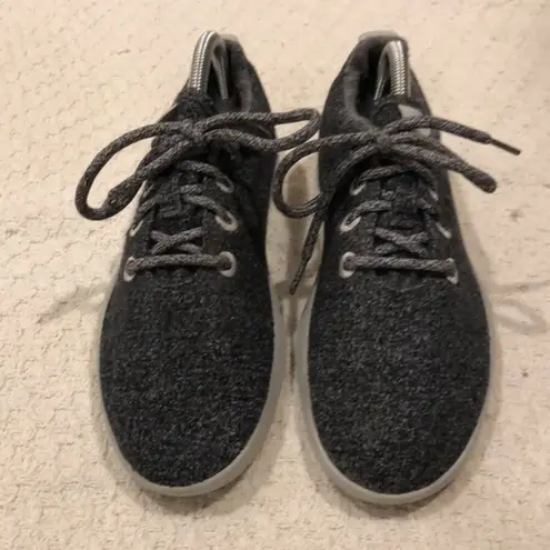 Allbirds Shoes Women’s Wool Runners Natural Grey with Light Grey Sole Size 9