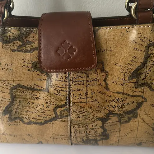 Patricia Nash Rienzo Satchel European Map