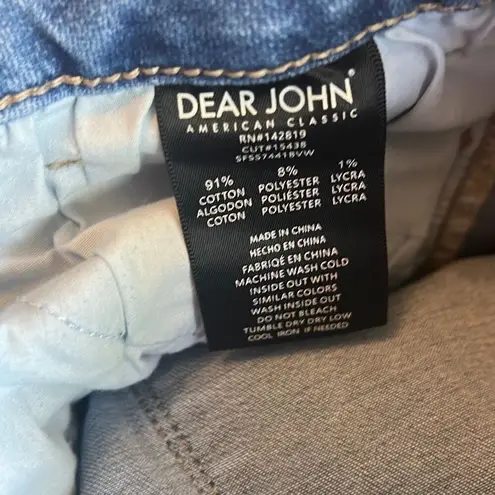 Dear John Denim Shorts Size 29 Blue Wash Jean Shorts Casual