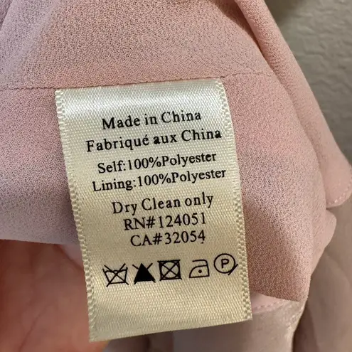 Anthropologie by The Odells Sharlene Wrap Dress Size S Pink