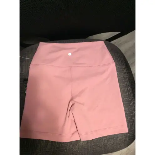 90 Degrees New NWT Pink 5" Short Bike High waisted Yoga Athletic Gym S