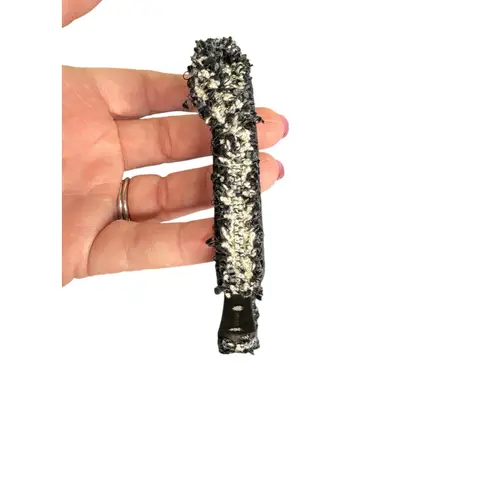 Lele Sadoughi NWT Tweed Bardot Ribbon Slim Headband in Jet