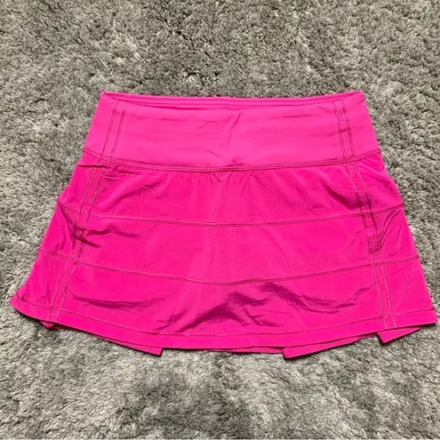 Lululemon NWOT  Pace Rival Skirt 13" *Sonic Pink