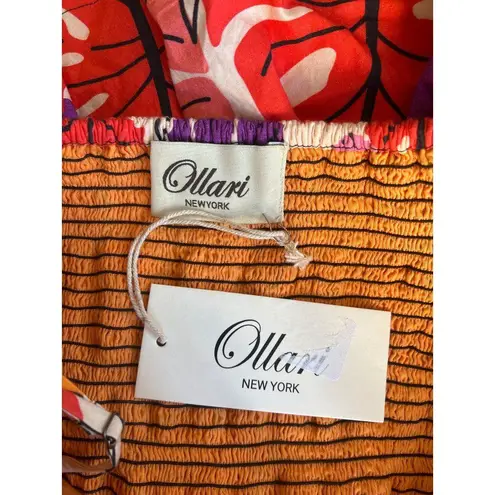 Anthropologie Ollari Harlow Romper Pink