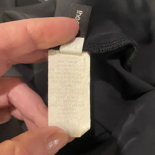 Onzie Flow Black Mesh Panel Cropped Leggings Size S/M Yoga Pants