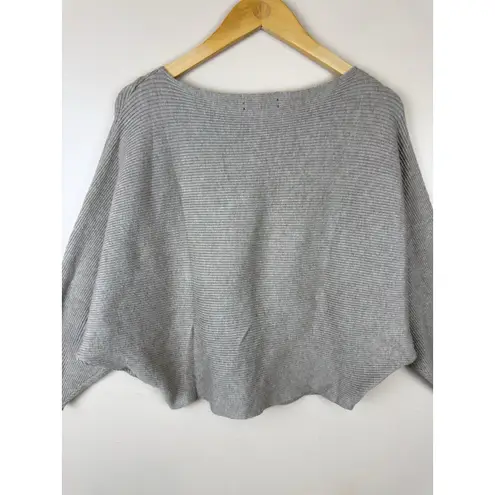 ZARA  Knit Batwing Sweater Women’s Size S Tan Boat Neck Knit Top