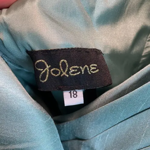 Jolene by Josh & Jazz Social Occasion 15311 Seafoam Green Sz 18 Mother of Bride