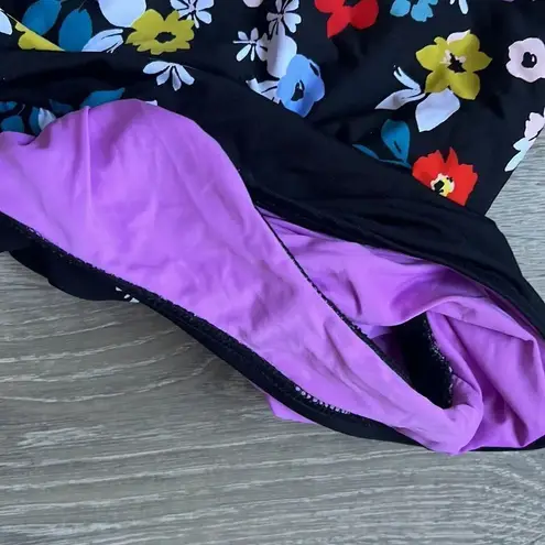 Anne cole Ditsy Floral High-Neck One-Piece Swimsuit