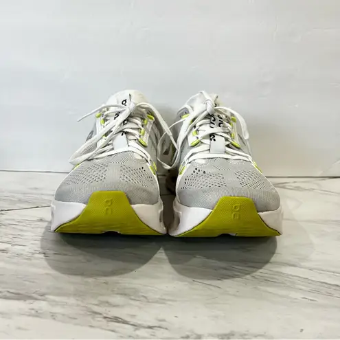 On Cloud Eclipse Size 10 Women's Running Shoes White Sand Lime Green