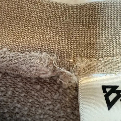 Barbell Brigade Humble Domination Tan Long Sleeve Sweatshirt Size Large