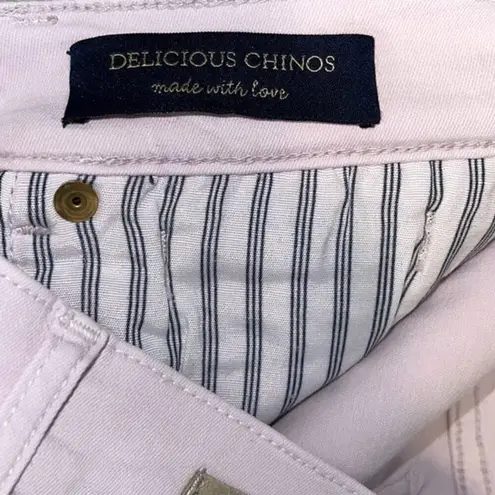 Pamela Henson Womens Delicious Chinos Cinq Cut Frayed Ankle Jeans Light Purple S Size 2