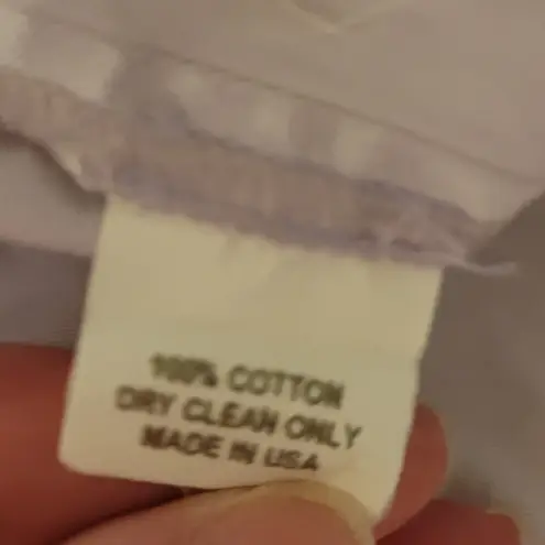 Slate & Willow Maternity Lilac Oxford Button Up Shirt Office Casual Women's L Purple Size undefined