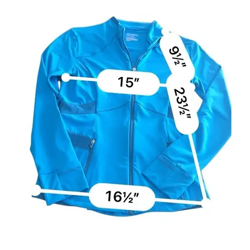 Queenieke Slim Fit - Zip Up Athletic Running Jacket size M - Image 3