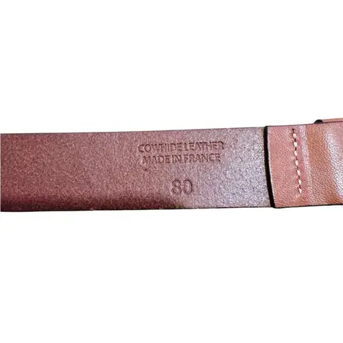 Isabel Marant brown silver buckled leather belt NEW