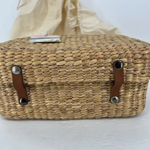 NEW Sea & Grass Small Picnic Basket Tote