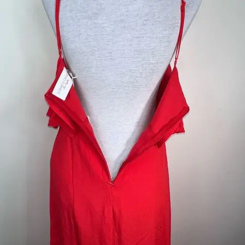 Bishop and Young Elizabeth Crosby Stella High/Low dress in Red (S)