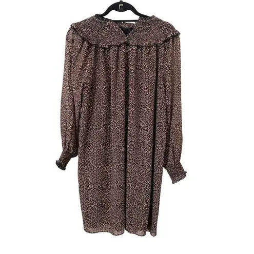 HATCH The Athalie Peasant Mini Dress NWT Sz 1 (S) Black