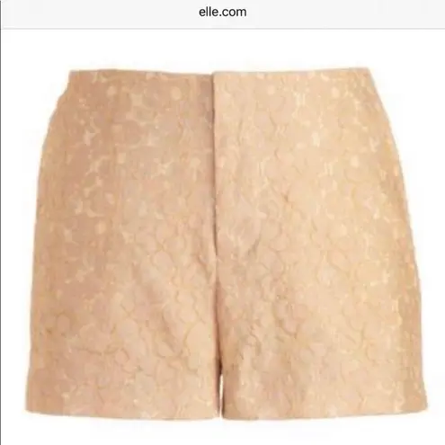 M. Patmos Lace Dress Hot Pants Shorts White Size 8 - Image 5