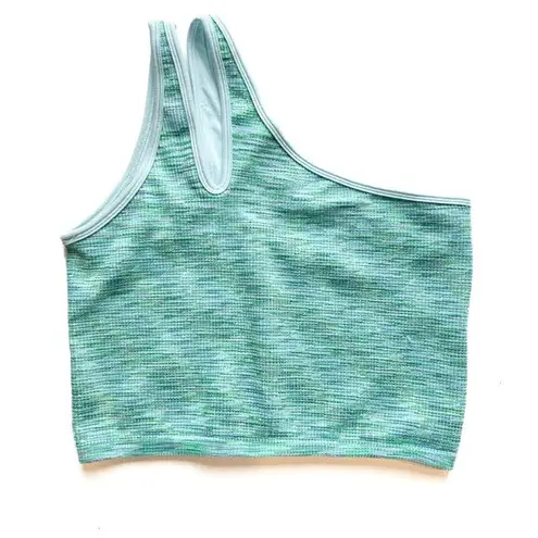 Aerie NWT  Offline One Shoulder Ribbed Recharged Sports Bra Least Support Size XL