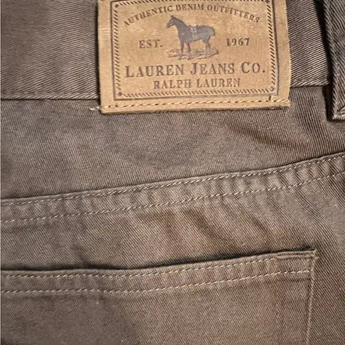 Ralph Lauren Lauren Jeans Co.  brown cropped chino pants Size 12 NWT