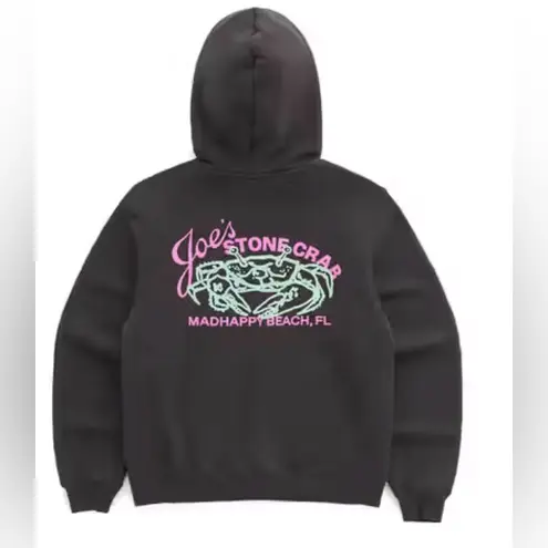 Madhappy  Joe's Stone Crab Hoodie Black Large Women’s RARE!! - Image 2