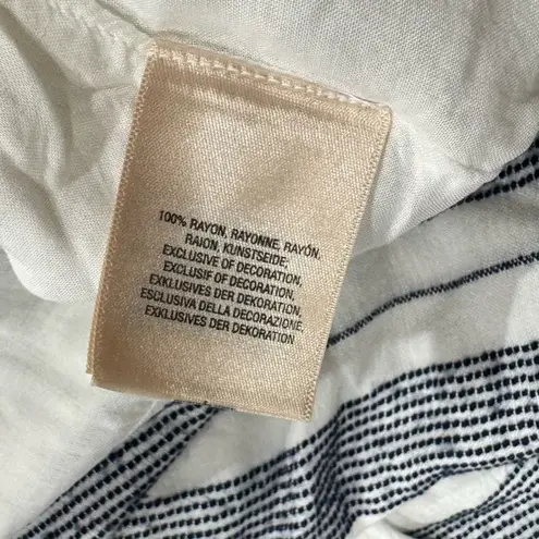 Holding Horses Anthropologie Striped 3/4 Sleeve Romper Women’s Medium Petite