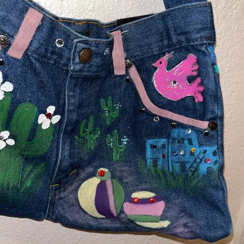 Vintage Denim Bag • Hand