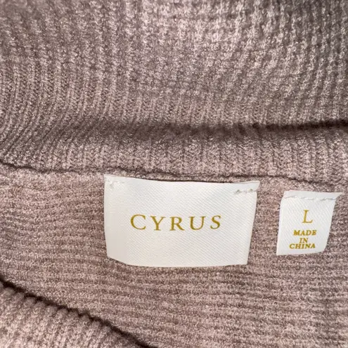 Cyrus Brown Turtleneck Sweater