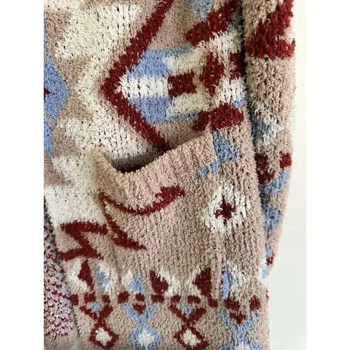 Boutique Savanna Jane Aztec Knit Midi Cardigan Western Cowichan Small