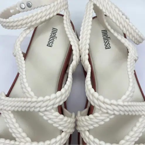 Melissa vegan jelly platform strappy sandals women’s Size 8 comfortable
