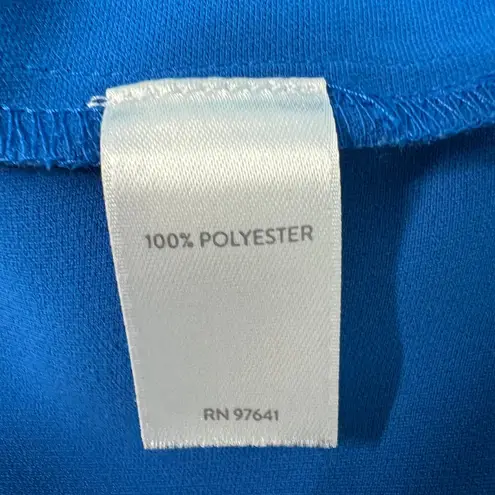 J. Jill Womens Top 4X Career Office Business Party Wedding Dressy Elegant Modest Blue